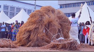 Zangbeto Voodoo Revealing the Truth of an Empty Shell  Chale Wote Street Art Festival [upl. by Lincoln]