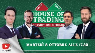 House of Trading  Le carte del mercato  La sfida dell8 ottobre 2024 [upl. by Motch481]