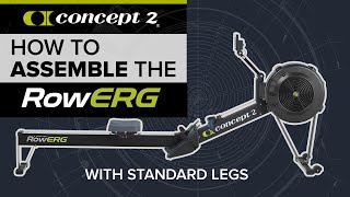 Concept2 Rower Assembly How to Assemble your Concept2 RowErg Rowing Machine [upl. by Golub]