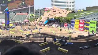 2024 Anaheim 1 Supercross practice ￼￼ ￼qualifying highlights [upl. by Sokul]