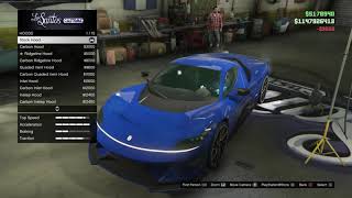 Grotti FURIA Customization  GTA 5 Online [upl. by Enisamoht]