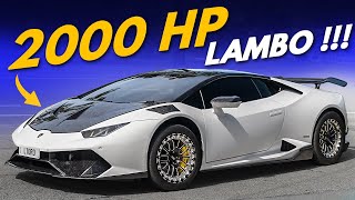 2000 HP Lambo at Ozzy Tyres Arundel [upl. by Linoel]