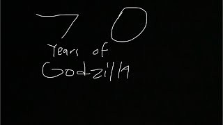 Godzilla Song of 70 Years Fan Tribute Stop Motion [upl. by Gnoix]