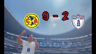 AMÉRICA FEMENIL 92 PACHUCA FEMENIL I CUARTOS DE FINAL I VUELTA I APERTURA 2023 I LIGA MX FEMENIL [upl. by Ecirtael556]