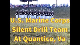 Vintage 8mm Film  USMC Silent Drill Team [upl. by Ohploda]