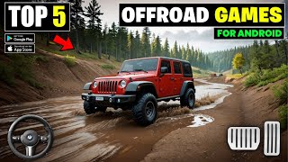 Top 5 Best Offroad Games For Android  Offroad Car Driving Games For Android 2024 [upl. by Atokad121]