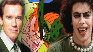 Arnold Schwarzenegger as Android 16 vs Tim Curry as Imperfect Cell Audio Redesign [upl. by Nisbet441]