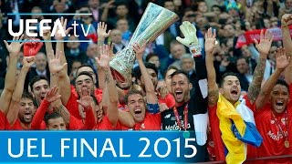 Sevilla v Dnipro 2015 UEFA Europa League final highlights [upl. by Suzette]