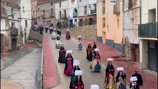 2024 Procesión de las Panbenditeras en Escatrón [upl. by Smaoht985]