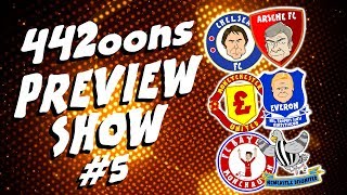 ⚽️442oons PREVIEW 5⚽️ Chelsea vs Arsenal Man Utd vs Everton Woy the CWAZY FWOG [upl. by Annekahs]