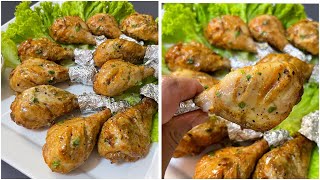 Dawat Special Chicken Kalmi Kabab  Soft Juicy Kabab Recipe By cooking with sariya [upl. by Pippy]