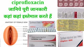 ciprofloxacin tablet use in Hindi ciplox 500 tablet uses ciprobid cifran alcipro zoxan use [upl. by Westney]