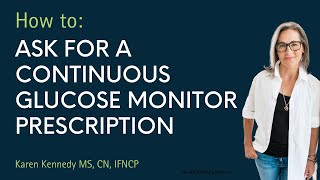 👉🏼How to ask for a prescription for a continuous glucose monitor [upl. by Wiersma]