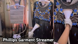 Best Garments steamer Phillips Garments steamer Honest reivew Easy touch Steamer Cookingwithnaaz [upl. by Antonino]