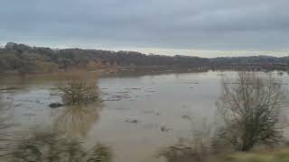 Flooding at Keynsham Bristol [upl. by Airoled896]