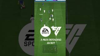 3 PROS DEFENDING SECRETS IN FC24🎮 tutorial fc24 fyp defending [upl. by Rothwell]