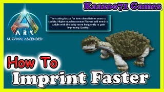 How to Imprint Faster in Ark Survival Ascended 💥 [upl. by Ettelrac365]