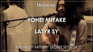 Yohei Miyake x LATYR SY for a Hennessy artistry secret session Tokyo  Hennessy [upl. by Wynny]