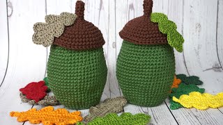 BELLOTA CESTA EN CROCHET [upl. by Eocsor]