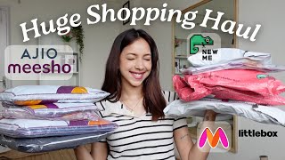 Huge Shopping Haul  Newme Myntra Ajio Meesho and more [upl. by Cowie782]