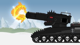 Cartoon about tanks quotIron monster KV88 vs Hyper Onequot [upl. by Deborah756]