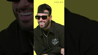 Nicky Jam talks about why he shouted out Fenty by Rihanna on his track quotINSOMNIOquot Genius [upl. by Annaul]