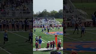 65 yard TD Nolan Hoker to Mason LETS GO NP GRIZZLIES [upl. by Kym]