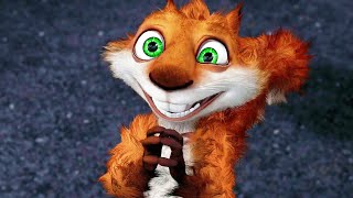 OVER THE HEDGE Clip  quotCrazy Squirrelquot 2006 [upl. by Teufert901]