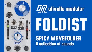 Olivella FOLDIST  Spicy wavefolder  First sounds [upl. by Eolhc]