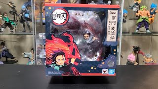 Demon Slayer Tanjiro Figuarts Zero Hinokami Kagura Dance Figure Unboxing and Review [upl. by Molloy]