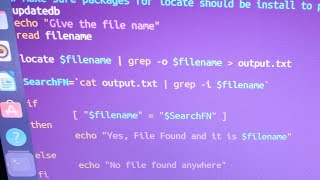 Shell script to find any text txt file from anywhere in system Shell script beginners [upl. by Rehpatsirhc114]