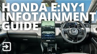 Honda eNy1 2024 Infotainment Guide [upl. by Giraldo]