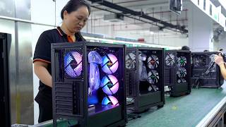 Modern Manufacturing Unveiled How Premium PC Cases Are Mass Produced  GAMEMAX [upl. by Druce638]