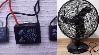 capacitor dos ventiladores  veja como testar e identificar quando ele realmente está com defeito [upl. by Roydd]