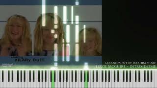 Lizzie McGuire  Intro Theme  Piano Synthesia [upl. by Garald]