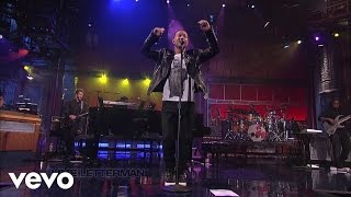 John Legend  Tonight Best You Ever Had Live on Letterman [upl. by Junia]