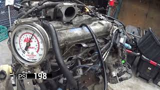 2005 Lexus IS300 JCE10 30L 2JZGE Compression test [upl. by Ahsenit]