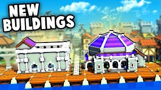 NEW Epic BUILDINGS in Kingdoms and Castles Kingdoms and Castles New Update [upl. by Elreath182]