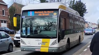 Van Hool New A300 Hybrid 5350 Delijn 🇧🇪 [upl. by Ynohtnaed]