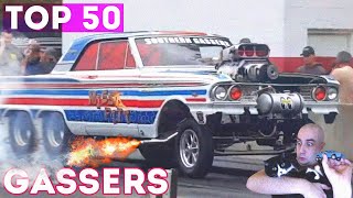 Top 50 Fast Gassers Racing Return Southeast Gassers 2024 Drag Strip 🚘 [upl. by Eimmac34]