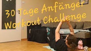 30 Tage Anfänger Workout Challenge 08 [upl. by Llerdnad]