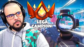 LEGA CAMPIONE Classificata  116 Infiniti con il Cecchino  FORTNITE [upl. by Kosiur]