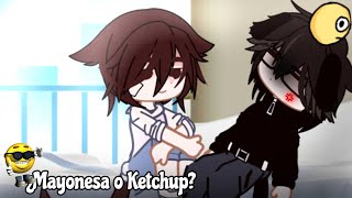 ¿MAYONESA O KETCHUP  MEME  GACHA CLUB  ♡︎ [upl. by Kassi]