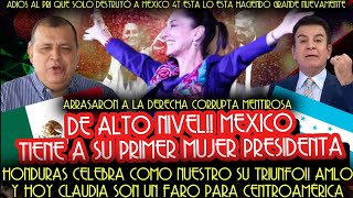 MÉXICO HISTÓRICO HONDUREÑOS CELEBRAN TRIUNFO DE CLAUDIA SHEINBAUM PRESIDENTA FORTALECE NUESTRA LUCHA [upl. by Pincus800]