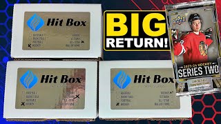 HIT BOX IS BACK  Opening The Hit Box Sports Cards Hockey Card Subscription Boxes June 2024 [upl. by Htebiram]