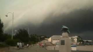 tempête a Boulogne sur mer avant lorage [upl. by Jehias941]