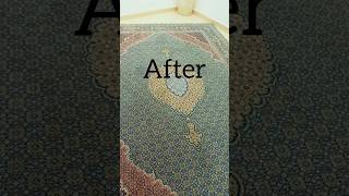 Carpet cleaning before and after by Monisha Enterprises floorcare floorpolish floorpolishing [upl. by Skvorak]