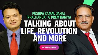 PUSHPA KAMAL DAHAL PRACHANDA AND PREM BANIYA  TALKING ABOUT LIFE REVOLUTION AND MORE [upl. by Pooley]