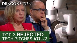 Top 3 Tech Pitches Turned Down By Dragons  Vol2  Dragons Den [upl. by Tucky558]