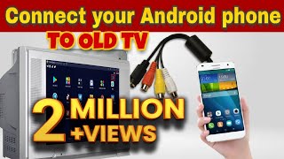 Connect your android phone to old crt tv [upl. by Ermine]